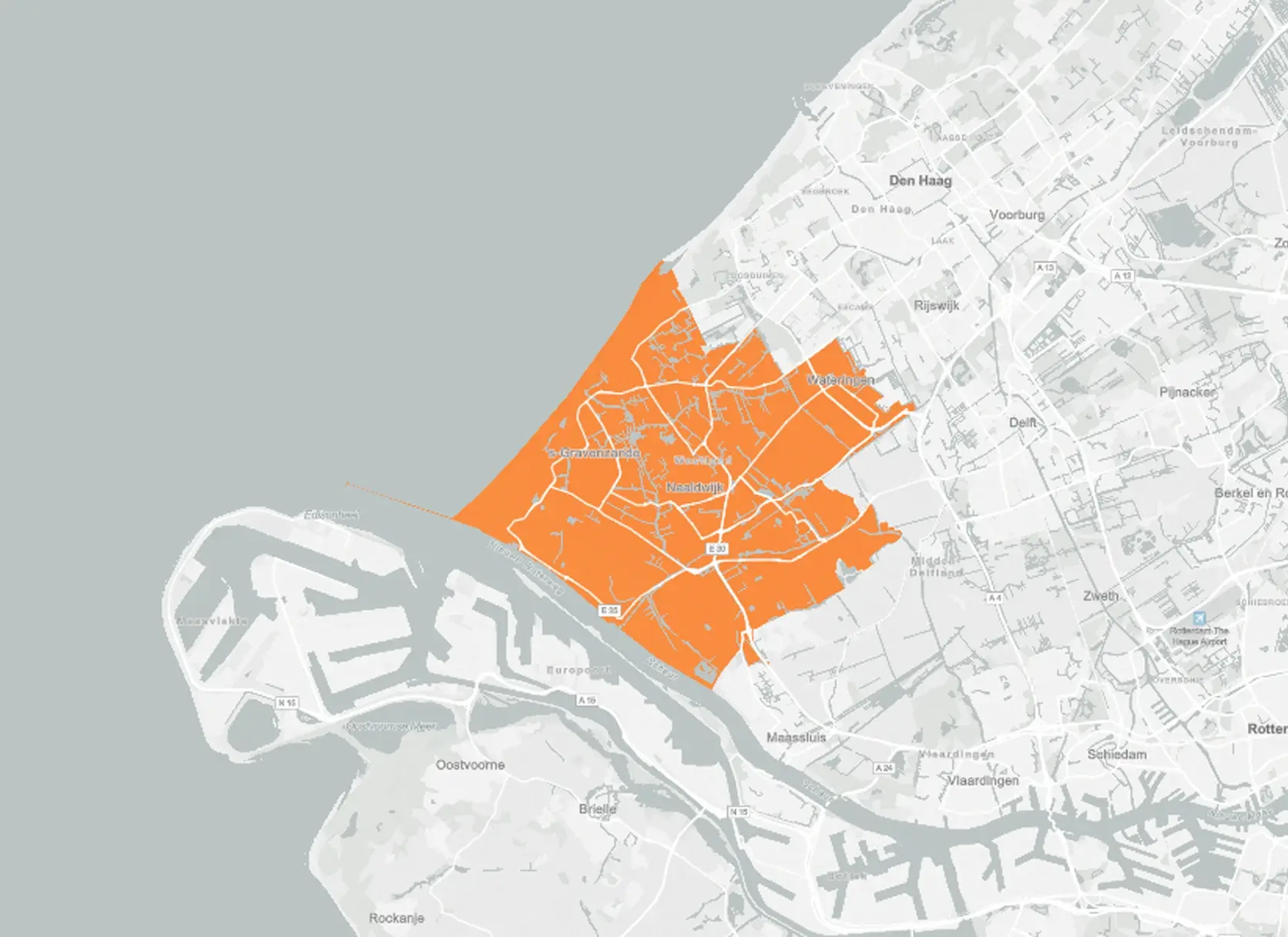 Kaartje Westland Hoek van Holland 2 Senna Zorg